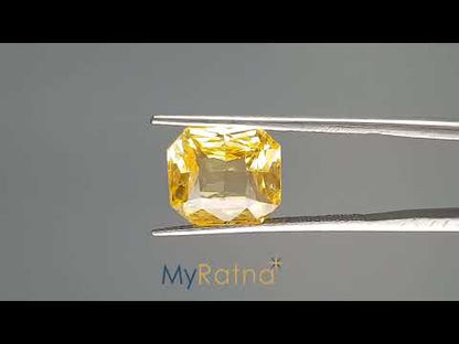 Yellow Sapphire - 6.56 Carats (Pukhraj - 7.15 Ratti)