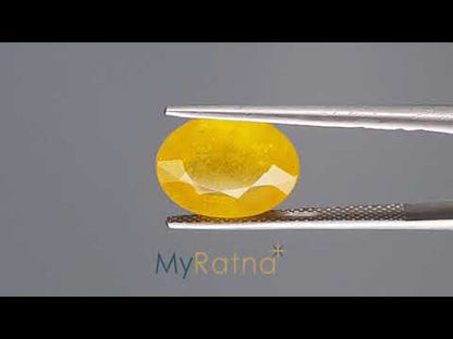 Yellow Sapphire - 9.40 Carats (Pukhraj - 10.25 Ratti)