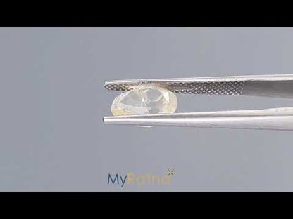 White Sapphire - 3.12 Carats (Safed Pukhraj - 3.40 Ratti)