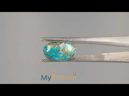 Turquoise - 5.44 Carats ( Firoza - 5.93 Ratti )