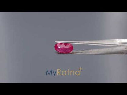 Ruby - 8.04 Carats (Manik - 8.76 Ratti)