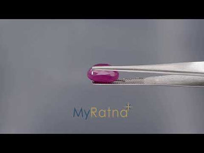 Ruby - 6.56 Carats (Manik - 7.15 Ratti)