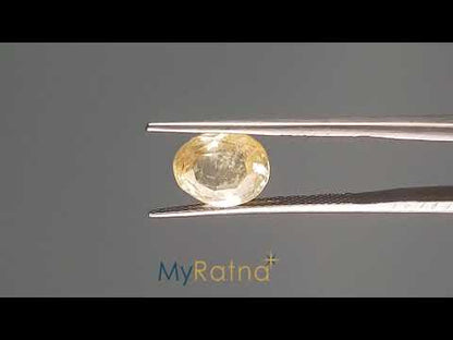 Yellow Sapphire (Pukhraj) - 3.98 Carats