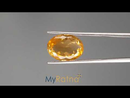Citrine - 6.95 Carats (Sunela - 7.58 Ratti)