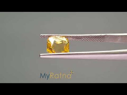 Yellow Sapphire - 3.08 Carats (Pukhraj - 3.36 Ratti)