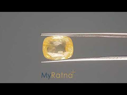 Yellow Sapphire - 6.24 Carats (Pukhraj - 6.80 Ratti)