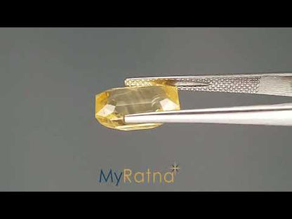 Yellow Sapphire - 7.06 Carats (Pukhraj - 7.70 Ratti)