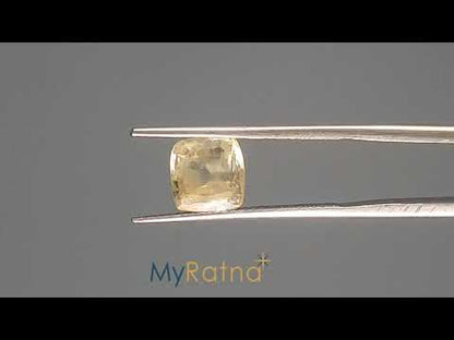 Yellow Sapphire - 2.81 Carats (Pukhraj - 3.06 Ratti)