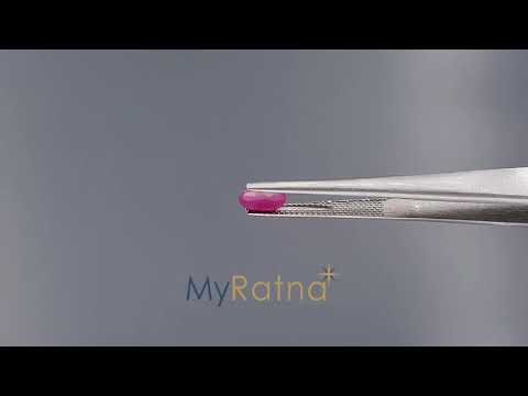 Ruby - 1.14 Carats (Manik - 1.24 Ratti)