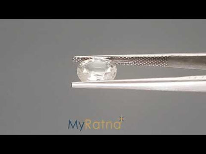 White Zircon (Jarkan) - 3.15 Carats