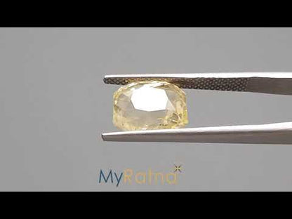 Yellow Sapphire - 6.54 Carats (Pukhraj - 7.13 Ratti)