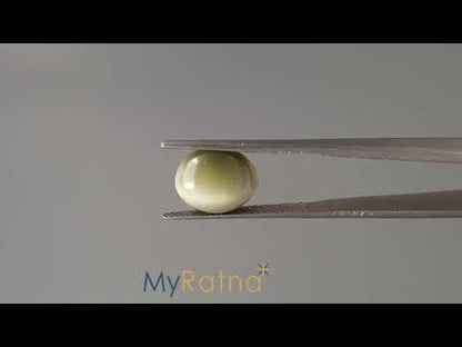 Cat's Eye - 6.13 Carats (Lahsuniya - 6.68 Ratti)