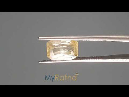 Yellow Sapphire - 4.13 Carats (Pukhraj - 4.50 Ratti)