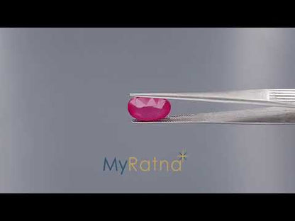 Ruby - 9.69 Carats (Manik - 10.56 Ratti)
