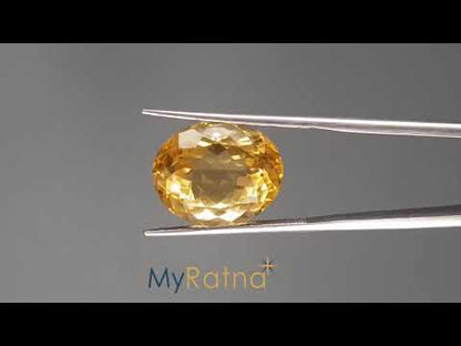 Citrine - 12.87 Carats (Sunela - 14.03 Ratti)