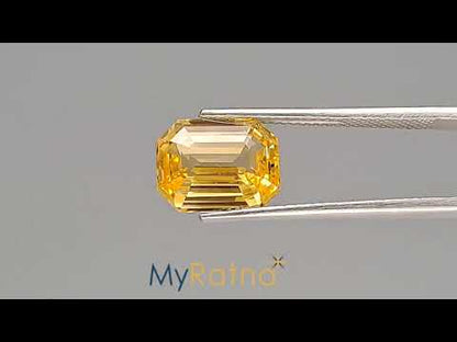 Yellow Sapphire - 4.71 Carats (Pukhraj - 5.13 Ratti)