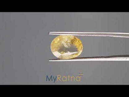 Yellow Sapphire - 5.45 Carats (Pukhraj - 5.94 Ratti)