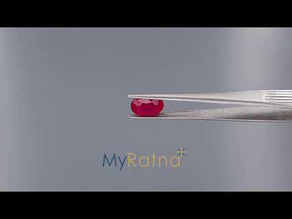 Ruby - 5.84 Carats (Manik - 6.37 Ratti)