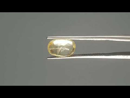 Yellow Sapphire (Pukhraj) - 3.10 Carats