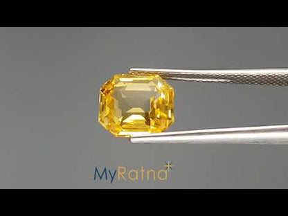 Yellow Sapphire - 4.64 Carats (Pukhraj - 5.06 Ratti)