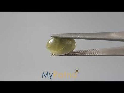 Cat's Eye - 5.72 Carats (Lahsuniya - 6.23 Ratti)