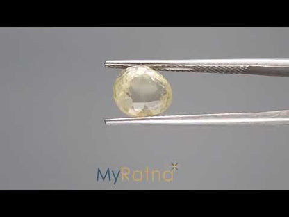 Yellow Sapphire - 3.75 Carats (Pukhraj - 4.09 Ratti)