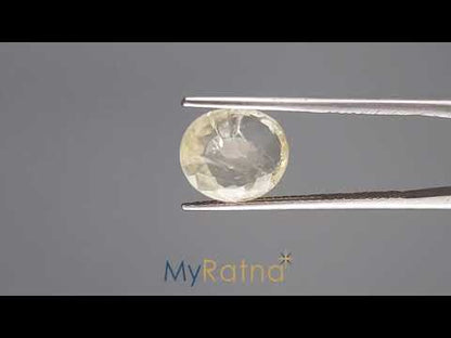 Yellow Sapphire - 3.76 Carats (Pukhraj - 4.10 Ratti)