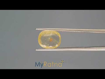 Yellow Sapphire - 3.55 Carats (Pukhraj - 3.87 Ratti)