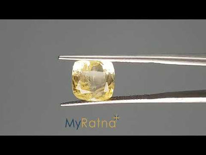 Yellow Sapphire - 6.25 Carats (Pukhraj - 6.81 Ratti)
