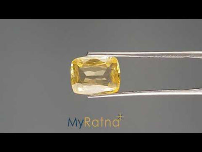 Yellow Sapphire - 3.75 Carats (Pukhraj - 4.09 Ratti)
