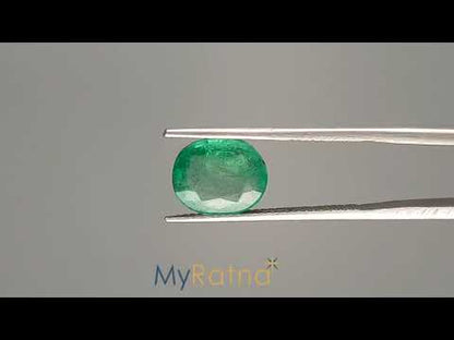 Emerald - 3.06 Carats (Panna - 3.34 Ratti)