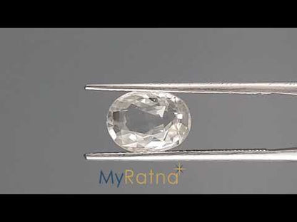 White Zircon (Jarkan) - 2.98 Carats