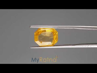Yellow Sapphire - 5.85 Carats (Pukhraj - 6.38 Ratti)