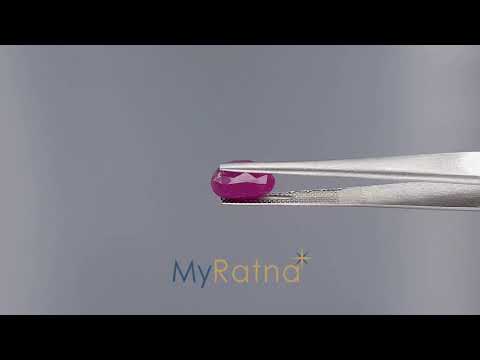 Ruby - 5.07 Carats (Manik - 5.53 Ratti)