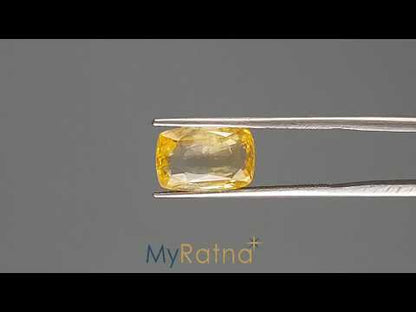 Yellow Sapphire (Pukhraj) - 4.89 Carats