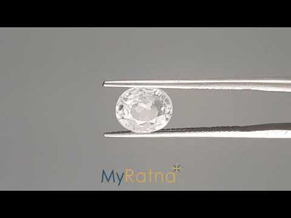 White Zircon (Jarkan) - 3.18 Carats