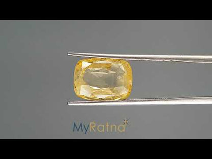 Yellow Sapphire - 7.11 Carats (Pukhraj - 7.75 Ratti)