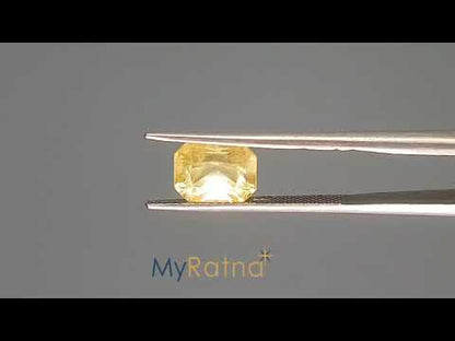 Yellow Sapphire - 2.83 Carats (Pukhraj - 3.08 Ratti)