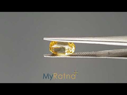 Yellow Sapphire (Pukhraj) - 4.13 Carats