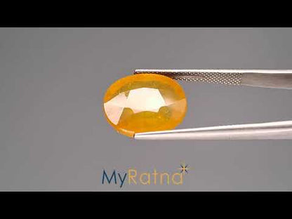 Yellow Sapphire - 13.95 Carats (Pukhraj - 15.21 Ratti)