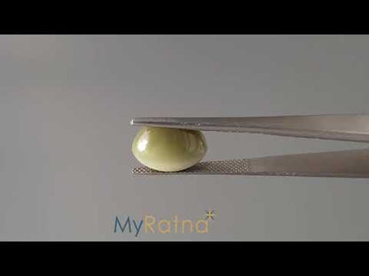 Cat's Eye - 6.16 Carats (Lahsuniya - 6.71 Ratti)