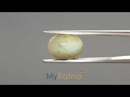 Cats Eye (Lehsunia) - 6.73 Carats