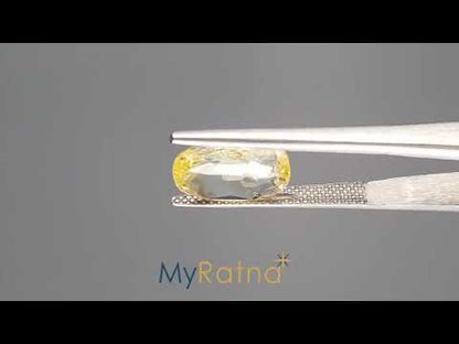 Yellow Sapphire - 5.18 Carats (Pukhraj - 5.65 Ratti)