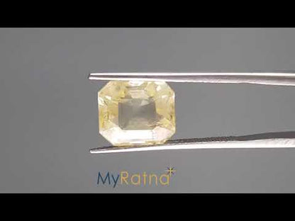 Yellow Sapphire - 6.45 Carats (Pukhraj - 7.03 Ratti)