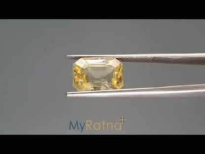 Yellow Sapphire - 6.15 Carats (Pukhraj - 6.70 Ratti)