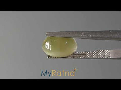 Cat's Eye - 5.58 Carats (Lahsuniya - 6.08 Ratti)