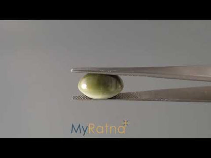 Cat's Eye - 6.90 Carats (Lahsuniya - 7.52 Ratti)