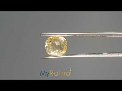 Yellow Sapphire (Pukhraj) - 3.44 Carats