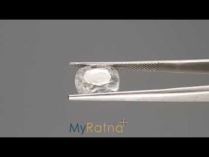 White Zircon (Jarkan) - 6.46 Carats