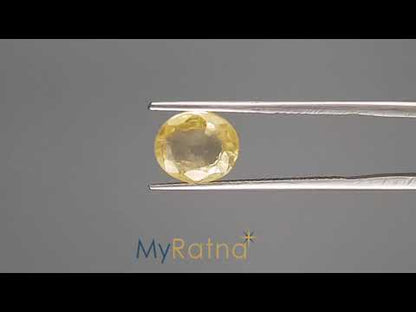 Yellow Sapphire - 3.07 Carats (Pukhraj - 3.35 Ratti)